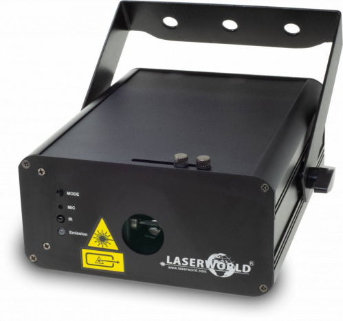 Laserworld CS-500RGB KeyTEX Multi-colour light laser with plug & play operation and ILDA & DMX control