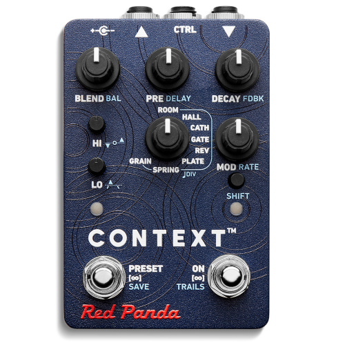 Red Panda Context V2 Reverb guitar effect