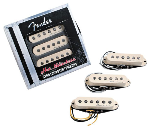 Fender Hot Noiseless Strat Pickups, (3)