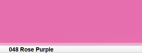 Lee 048 Rose Purple  - Colour Filter Roll, 50 x 60 cm