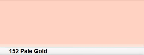 Lee 152 Pale Gold - Colour Filter Roll, 50 x 60 cm