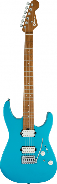 Charvel DK24 HH 2PT CM Matte Blue Frost electric guitar