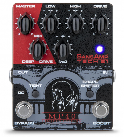 Tech 21 Geddy Lee MP40 Signature SansAmp Limited Edition bass preamp