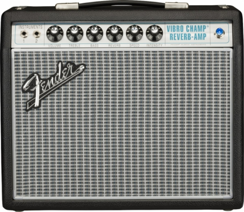 Fender 68 Custom Vibro Champ Reverb Guitar Amplifier 5W
