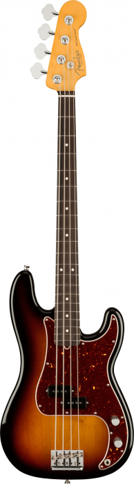 Fender American Professional II Precision Bass, Rosewood Fingerboard, 3-tone Sunburst bass guitar