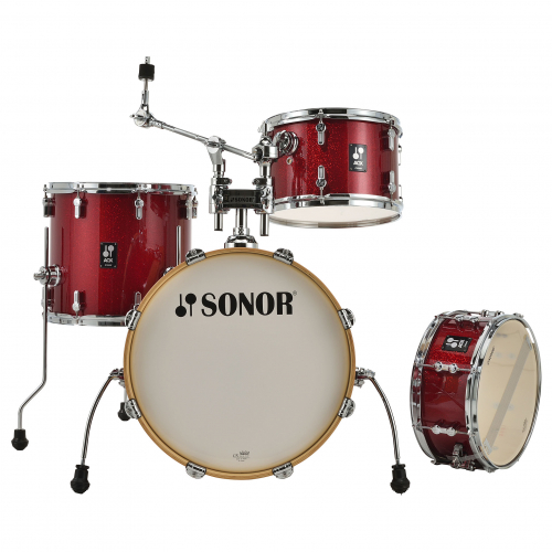 Sonor AQX Jazz Red Moon Sparkle  Shell Set 