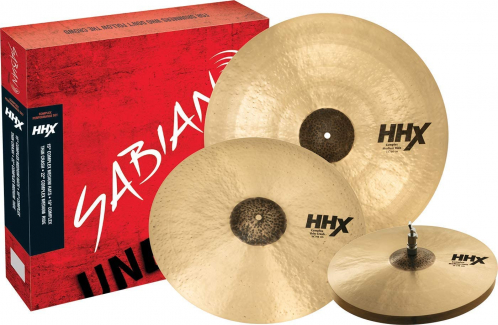 Sabian HHX Legacy Pack XL 15′′ hi-hat, 19″ crash, 22′′
