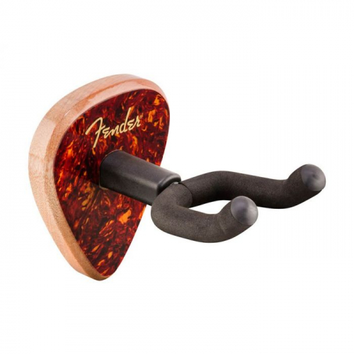 Fender 351 guitar wall hanger, Tortoiseshell Mahogany