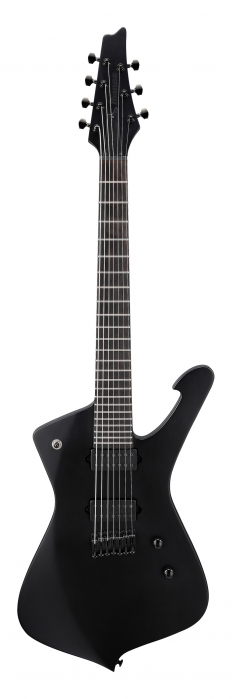 Ibanez ICTB721 BKF Iron Label Iceman Black Flat electric guitar