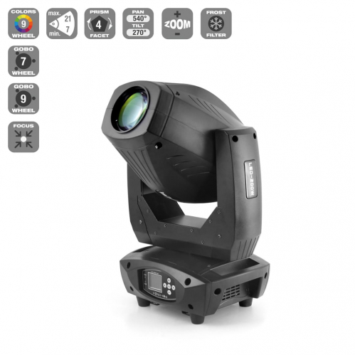 Flash LED Moving Head 200W 3in1 - BEAM-SPOT-WASH