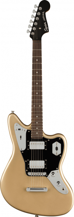 Fender Squier Contemporary Jaguar HH ST Black Pickguard  Sky Burst Metallic electric guitar