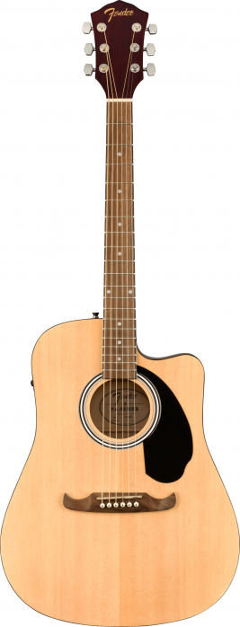 Fender FA-125CE Dreadnought Natural WN electroacoustic guitar