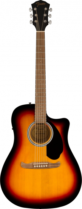 Fender FA-125CE Dreadnought Sunburst WN electric acoustic guitar