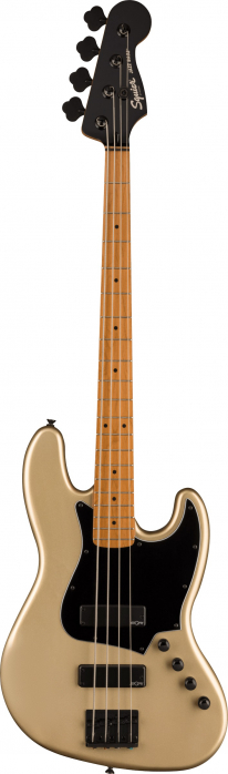 Fender Squier Contemporary Active Jazz Bass HH RMN Shoreline Gold bass guitar