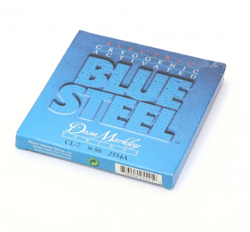 Dean Markley 2554 Blue Steel CL7 electric guitar strings 9-56