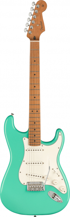 Fender Limited Edition Player Stratocaster, Roasted Maple Fingerboard, Seafoam Green electric guitar
