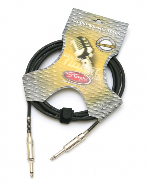 Stagg GC-3 NK instrumental cable jack jack 3m Stagg GC-3 NK instrumental cable jack jack 3m