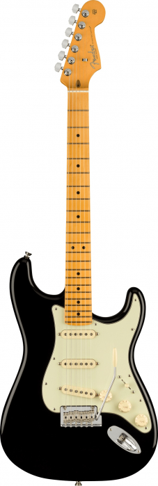 Fender American Professional II Stratocaster Maple Fingerboard, Black electric guitar