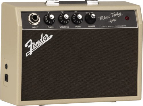 Fender Mini ′65 Twin-Amp Blonde guitar amplifier