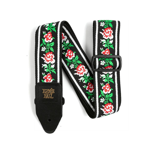 Ernie Ball 4668 Winter Rose Jacquard guitar strap 