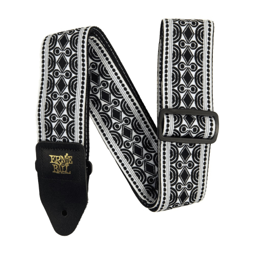 Ernie Ball 5319 Beatnik Black Jacquard guitar strap 