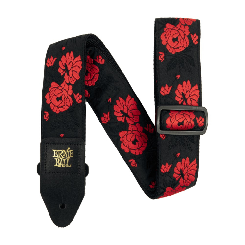 Ernie Ball 5335 Tango Rose Jacquard guitar strap 