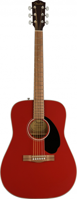 Fender FSR CD-60 Dreadnought Walnut Fingerboard Cherry acoustic guitar