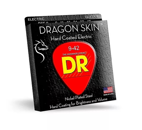DR DSE-9/42 Dragon Skin electric guitar strings