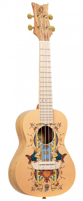 Ortega RUAR-EY Art Series Egypt concert ukulele Ortega RUAR-EY Art Series Egypt concert ukulele