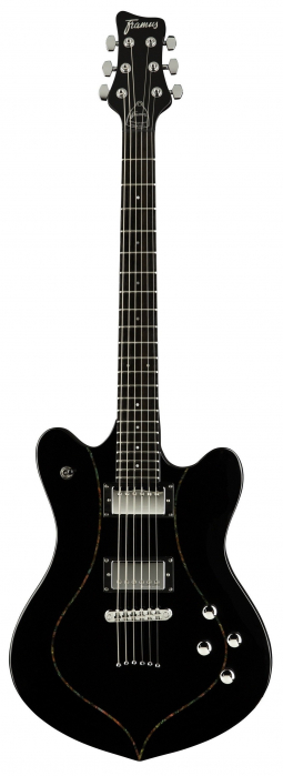 Framus D-Series Artist Line William DuVall Talisman, Framus Pickups Solid Black High Polish electric guitar