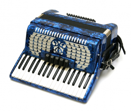 Paoloni P6001-BK accordion (60, blue)