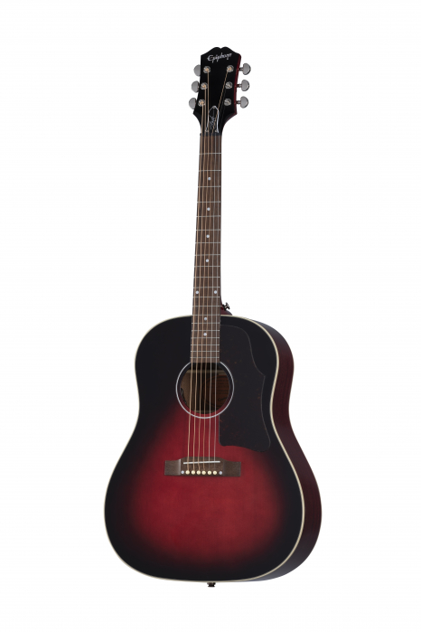 Epiphone Slash J-45 Vermillion Burst electric acoustic guitar with case