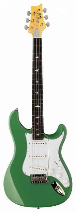 PRS SE John Mayer Silver Sky Evergreen electric guitar