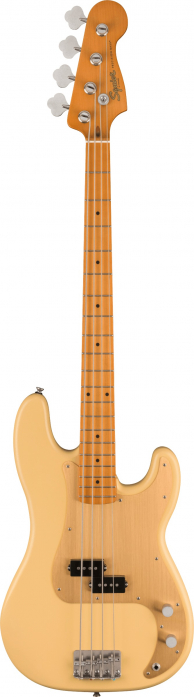 Fender Squier 40th Anniversary Precision Bass Vintage Edition MN Satin Vintage Blonde bass guitar