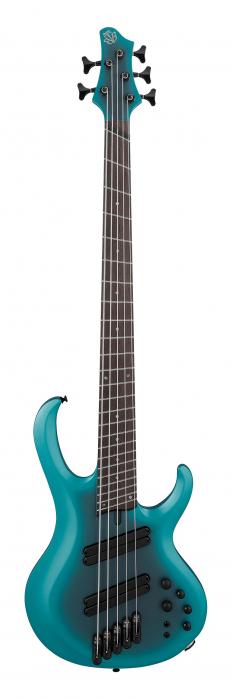 Ibanez BTB605MS-CEM Cerulean Aura Burst Matte Multi Scale bass guitar
