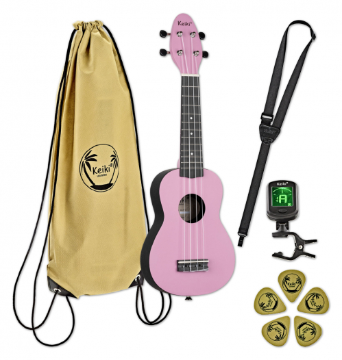 Ortega K2-FYD Fairy Dust soprano ukulele