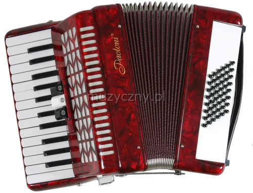 Paoloni P4801-RD accordion (48, red)