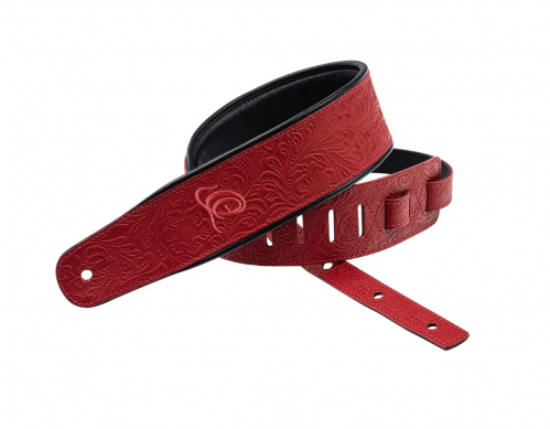 Ortega OSBY-3 Byzantine Fire Guitar Genuine Leather Strap