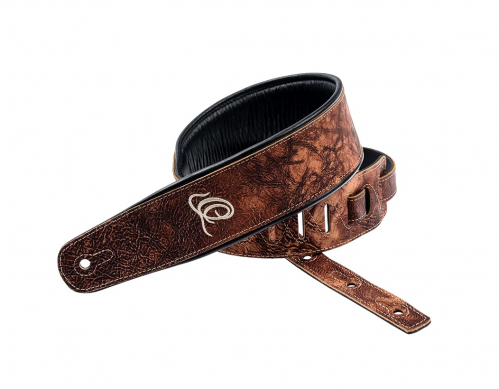 Ortega OSCL-2 Chestnut Tree Guitar Genuine Leather Strap