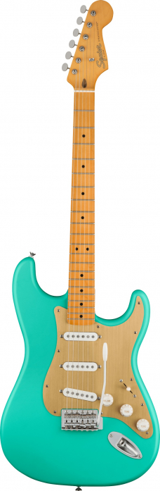 Fender Squier 40th Anniversary Stratocaster Vintage Edition MN Satin Sea Foam Green electric guitar