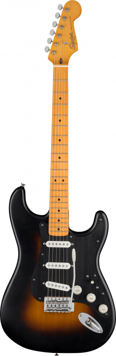 Fender Squier 40th Anniversary Stratocaster Vintage Edition MN Satin Wide 2-Color Sunburst electric guitar