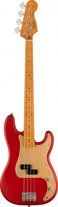 Fender Squier 40th Anniversary Precision Bass Vintage Edition MN Satin Dakota Red bass guitar