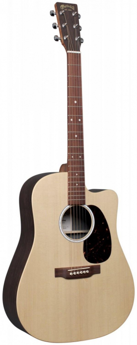 Martin DC-X2E-01 Sit/RW HPL electric acoustic guitar (wit gigbag)