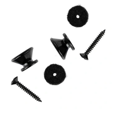 Ortega OSTP2-BK Black Strap Pins, set of 2