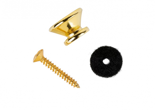 Ortega OSTP2-GO Gold Strap Pins, set of 2
