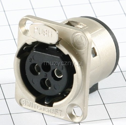 Switchcraft E3F XLR female panel connector