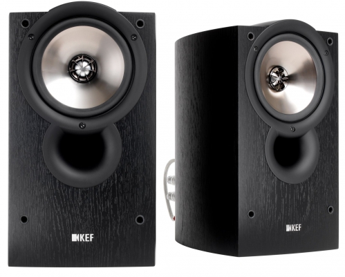 KEF iQ30 two way bookshelf speaker (black ash)