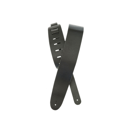 Planet Waves 25BL00 Basic Classic Leather Guitar Strap, Black 