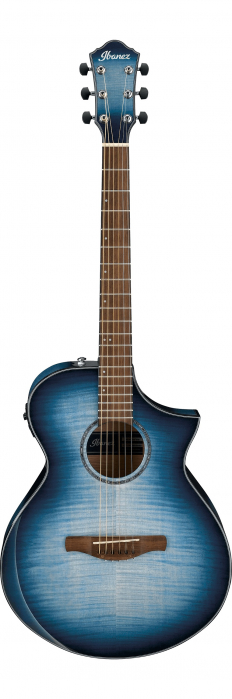Ibanez AEWC400-IBB electric acoustic bass guitar