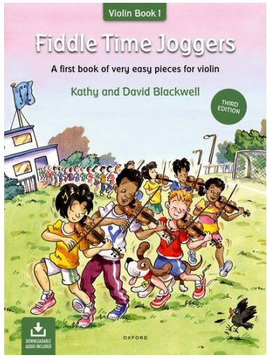 PWM Blackwell Kathy, David - Fiddle time joggers. Violin book 1